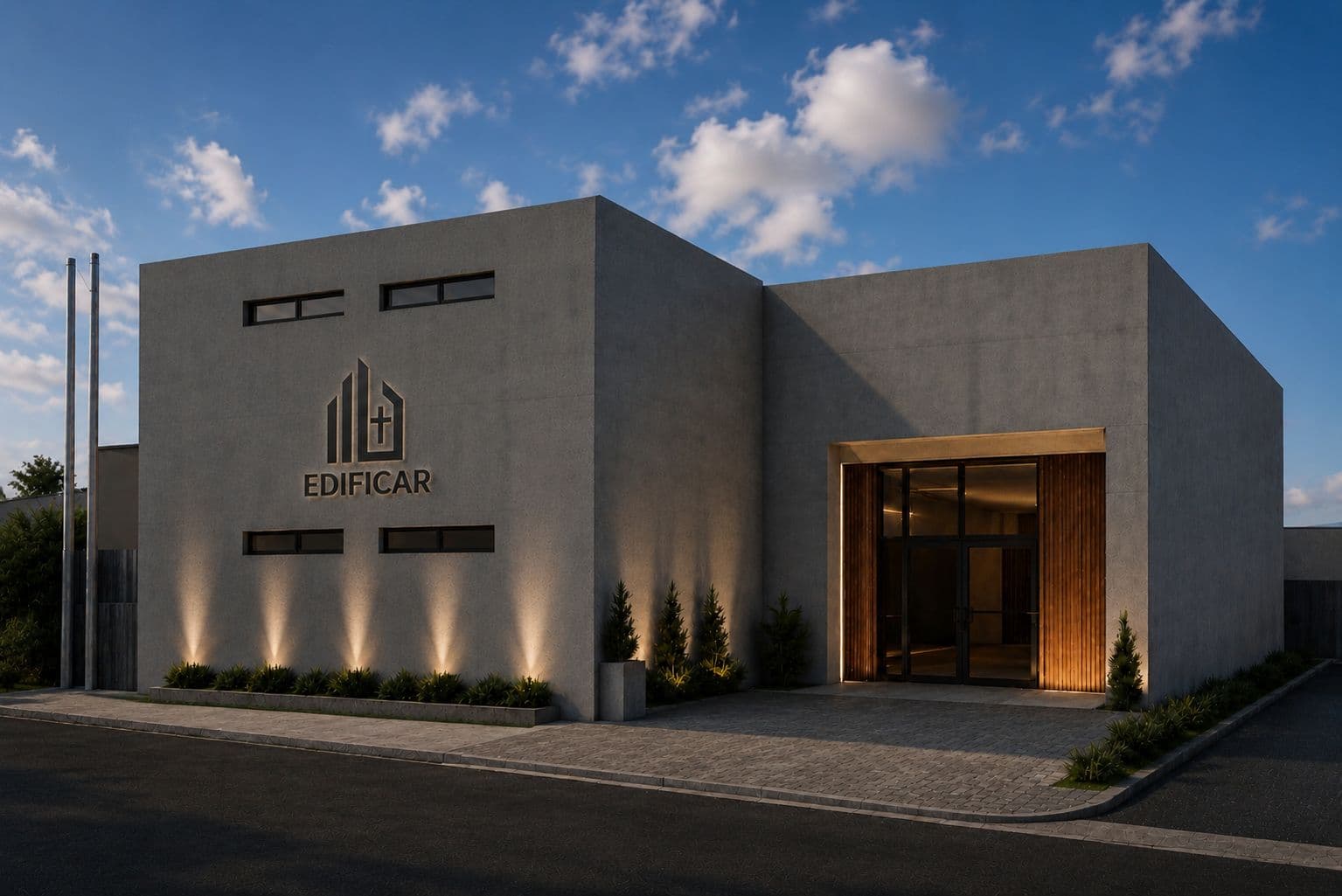 Novo templo da Comunidade Cristã Edificar