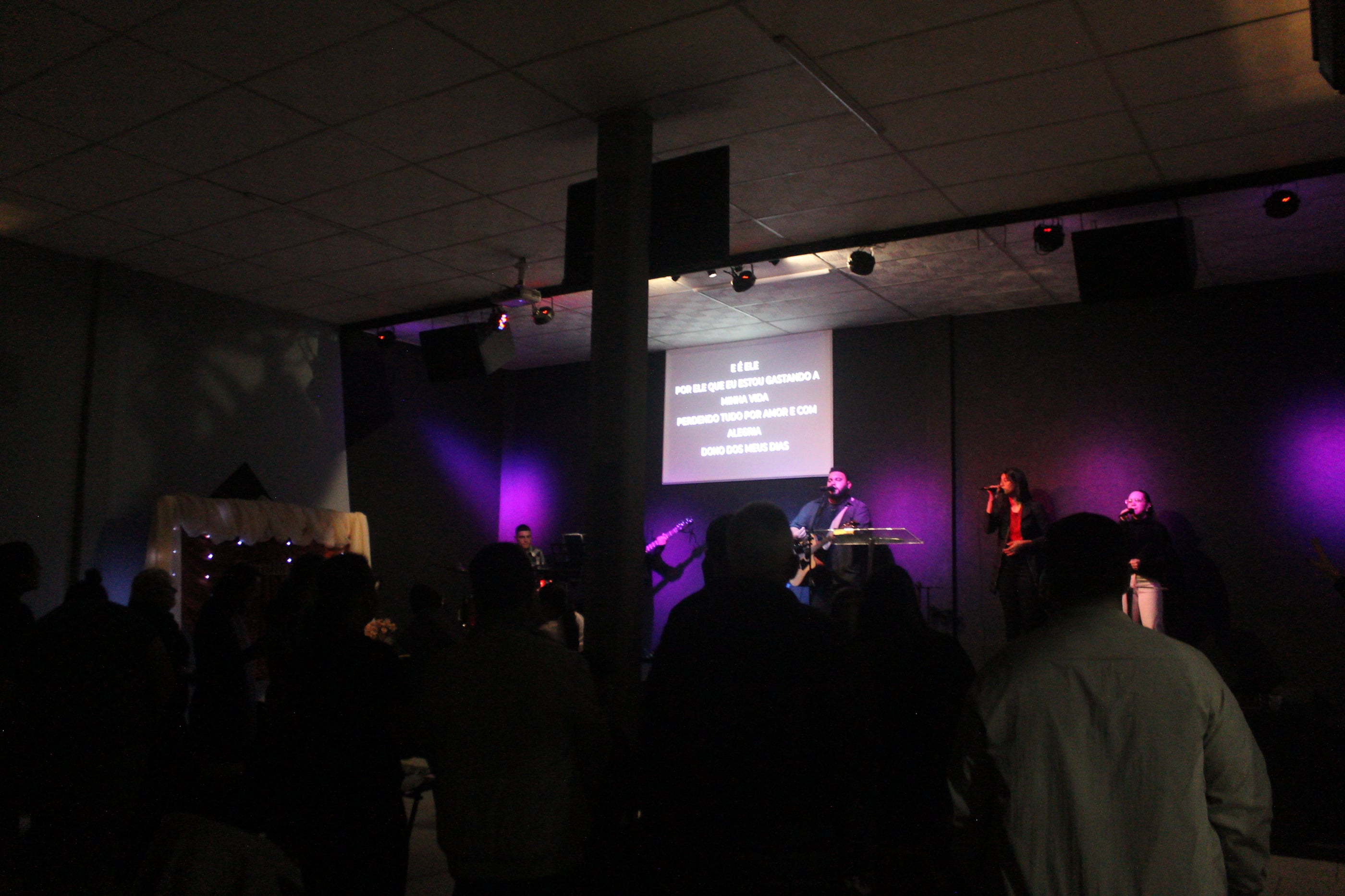 Culto de adoração da Comunidade Cristã Edificar